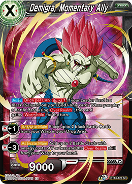 Supreme Rivalry - BT13-123 : Demigra, Momentary Ally (Super Rare) (7967740231927)