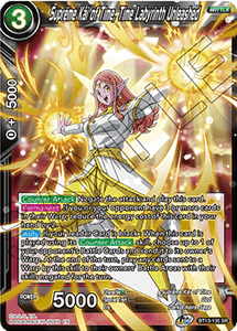 Supreme Rivalry - BT13-135 : Supreme Kai of Time, Time Labyrinth Unleashed (Super Rare) (7967740526839)