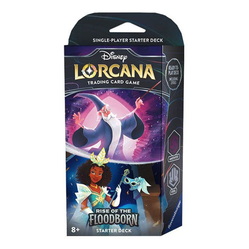 Disney Lorcana Card Game - Rise of the Floodborn - Starter Deck - Merlin/Tiana (8035850060023)