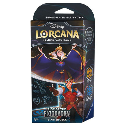 Disney Lorcana Card Game - Rise of the Floodborn - Starter Deck - The Queen/Gaston (8035848487159)