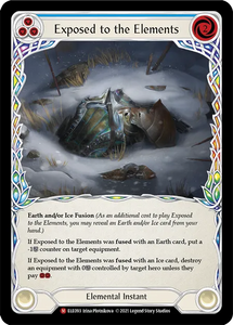 Tales of Aria - ELE093 : Exposed to the Elements (Blue) (Non Foil) (1st Edition) (7964828074231)