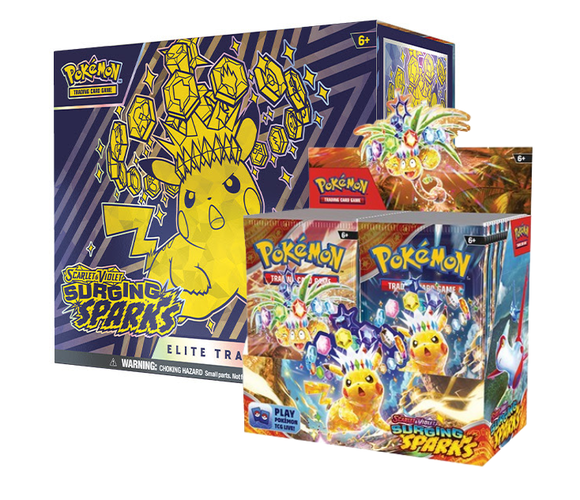 Pokemon - Elite Trainer + Booster Box Bundle - Scarlet & Violet Surging Sparks (9503388336375)