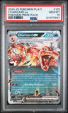 PSA - Pokemon - ScVi, League Play Pack - 125/197 : Charizard ex (Half Art) - PSA 10