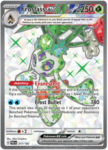 SCARLET AND VIOLET, Paradox Rift - 217/182 : Froslass ex (Full Art) (8014234058999)