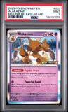 PSA - Pokemon - Mega Evolutions, Black Star Promo - MEP-003 : Alakazam (Holo) (Staff Stamped) - PSA 9