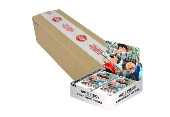One Piece Card Game - OP13 - Carrying On His Will - Booster Box Case - (12 Boxes)