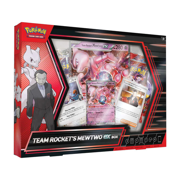 Pokemon - Team Rocket's Mewtwo ex Box