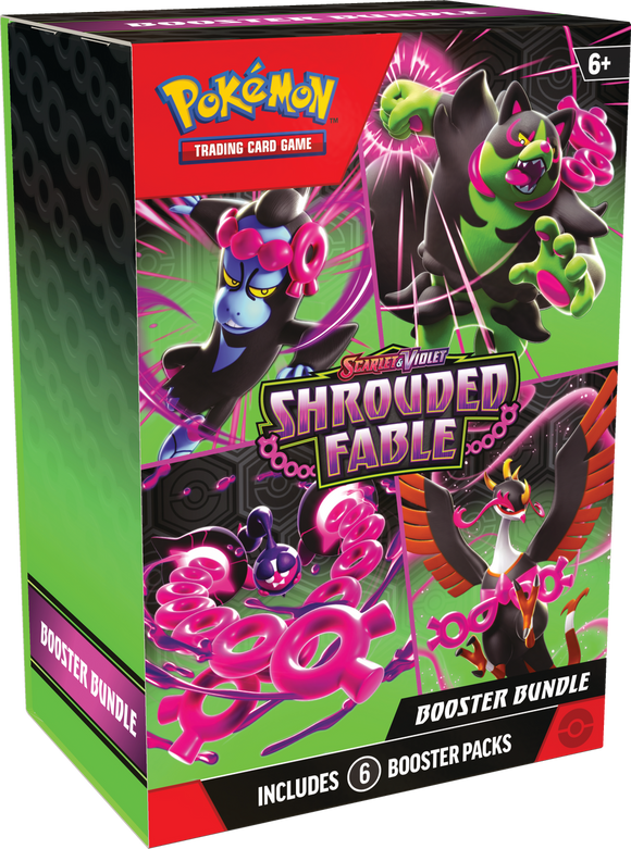 Pokemon - Scarlet & Violet Shrouded Fable - Booster Bundle (6 Packs) (9536198181111)