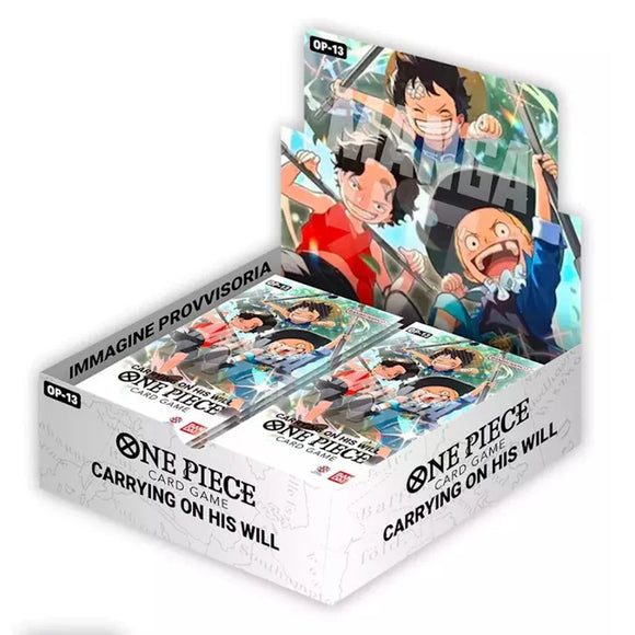 One Piece Card Game - OP13 - Carrying On His Will - Booster Box - (24 Packs)