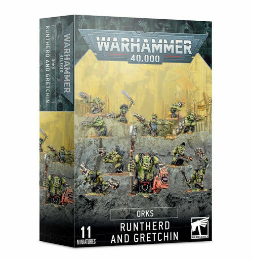 Warhammer 40k - Orks: Runtherd and Gretchin (8094253187319)