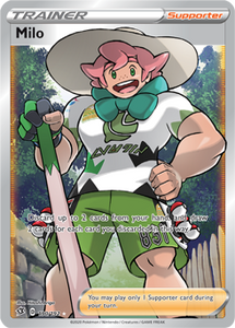 SWORD AND SHIELD, REBEL CLASH - 190/192 : Milo (Full Art) (7949874069751) (7950504624375)