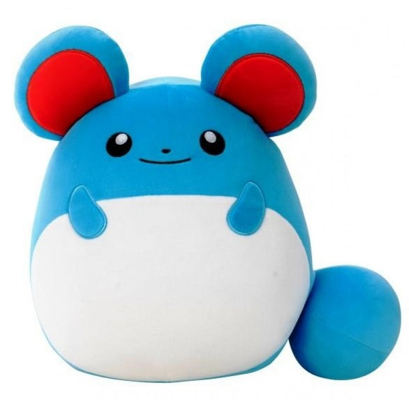 Pokemon - Squishmallow Plushie - Marill - 10