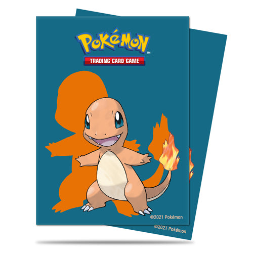 Card Sleeves - Pokemon - Charmander - QTY: 65 (7949625229559)