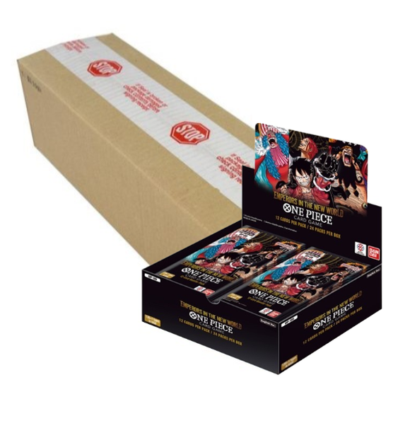 One Piece Card Game - OP09 - The Four Emperors - Booster Box Cases - (12 Boxes) (14843018445181)