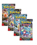 Pokemon - 4x Booster Packs (Artset) - Scarlet & Violet Stellar Crown (8373748596983)