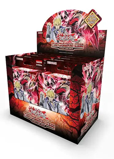 Yu-Gi-Oh! - Structure Deck - The Crimson King - Display (7961301549303)