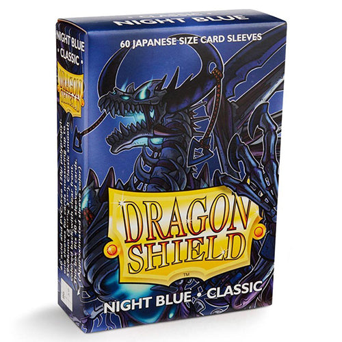 Dragon Shield - Classic Night Blue - Japanese Size Sleeves (60ct) (7949176766711)