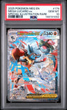 PSA - Pokemon - Mega Evolutions - 179/132 : Mega Lucario ex (Special Illustration Rare) - PSA 10