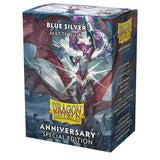 Dragon Shield - Dual Matte - Limited Edition Anniversary Special - Cobalt & Silver (100ct)