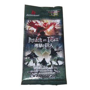 Weiss Schwarz Card Game - Attack On Titan - Vol 2 - Booster Pack (7943262077175) (7943592018167)