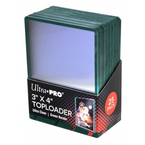 Sleeves - Ultra Pro - Toploaders (Green Border) x25 (7946098147575)