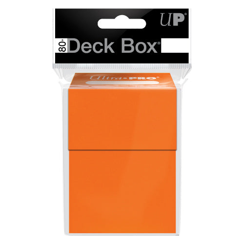 Ultra Pro - Deck Box - Pumpkin Orange (9530906214647)