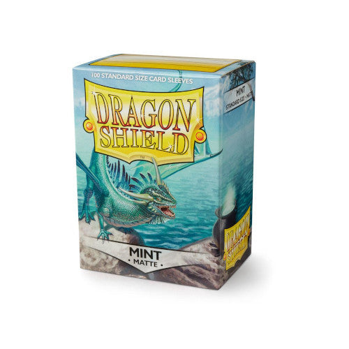 Dragon Shield - Mint - Classic Size Sleeves (Matte) (100ct) (8054227206391)