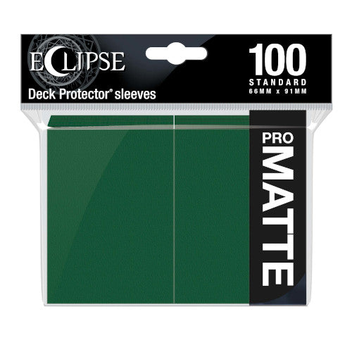 Sleeves - Forest Green - Ultra Pro - Eclipse - Standard Size - 100ct (7966825447671)