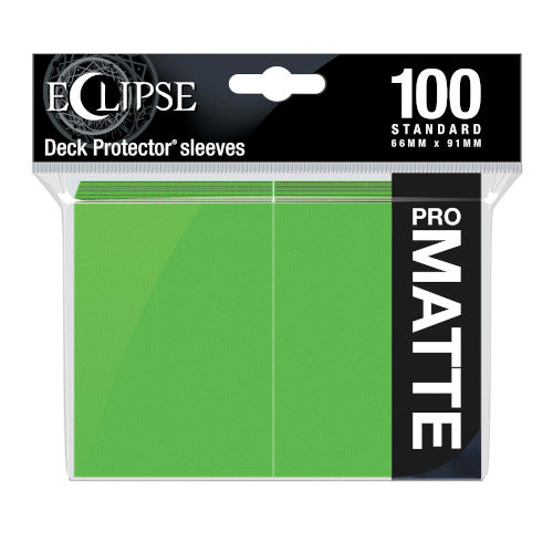 Sleeves - Lime Green - Ultra Pro - Eclipse - Standard Size - 100ct (7966825677047)