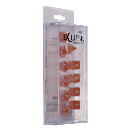 Ultra Pro - Eclipse 11 Dice Set - Pumpkin Orange (8102855704823)