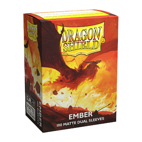 Dragon Shield - Duel Matte - Ember - Classic Size Sleeves (100ct) (8335777562871)