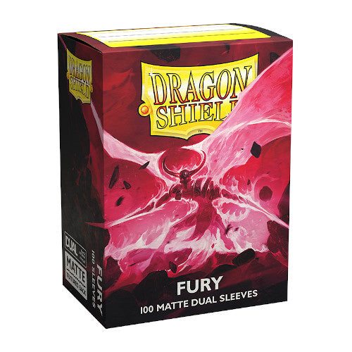 Dragon Shield - Duel Matte Fury - Classic Size Sleeves (100ct) (7949182697719)