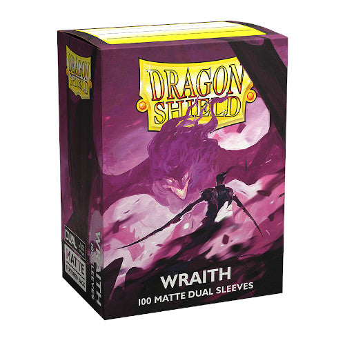 Dragon Shield - Wraith - Classic Size Sleeves (Matte) (100ct) (8318919540983)