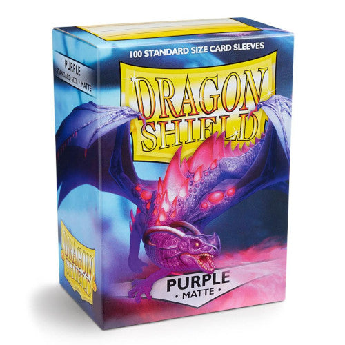 Dragon Shield - Purple - Classic Size Sleeves (100ct) (7966828003575)