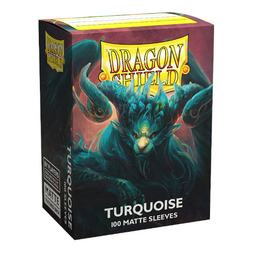 Dragon Shield - Players Choice Turquoise Atebeck - Classic Size Sleeves (Matte) (100ct) (8084774748407)