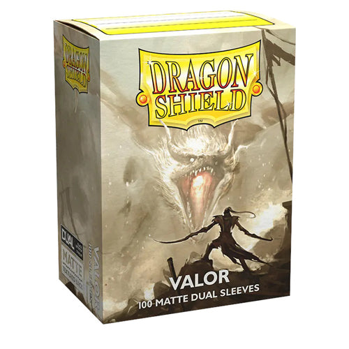 Dragon Shield - Valor Cream - Classic Size Sleeves (Matte) (100ct) (8318915182839)
