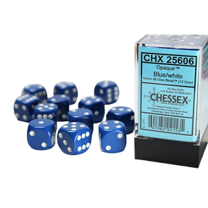 Warhammer - 16mm Dice Cube - Blue/White (9530867974391)