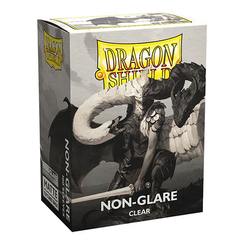 Dragon Shield - Non-Glare Clear - Classic Size Sleeves (Matte) (100ct) (8126353211639)