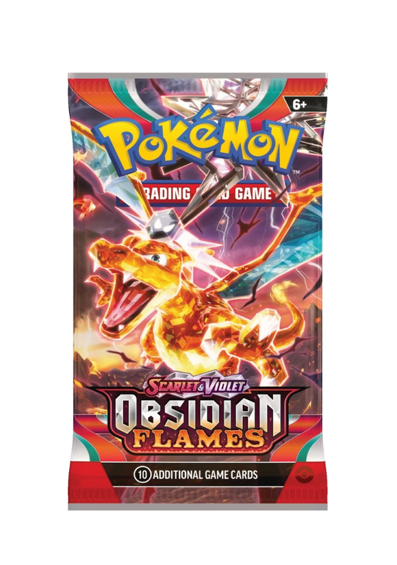 Pokemon - Single Booster Pack - Scarlet & Violet Obsidian Flames (7932862300407)