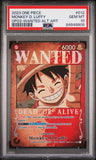 PSA - One Piece - Pillars of Strength - ST01-012 : Monkey.D.Luffy (Parallel) - PSA 10 (8071501971703)