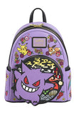 Loungefly -Pokemon - Embroidered Wagara - Backpack