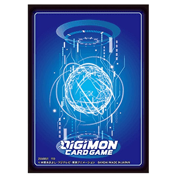 digimon card back Sleeves with new Exclusive "Blue Card" design by Duke Davidson Kickstarter Card Sleeves - Digimon -