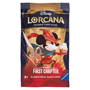 Disney Lorcana Card Game - The First Chapter - Booster Packs (12 Cards) (7963271332087)