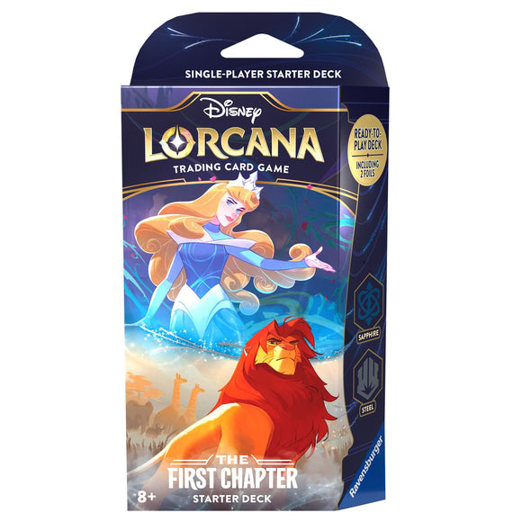 Disney Lorcana Card Game - The First Chapter - Starter Deck - Simba/Aurora (7963270840567)
