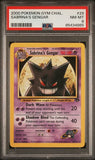 PSA - Pokemon - Gym Challenge - 029/132 : Sabrina's Gengar - PSA 8