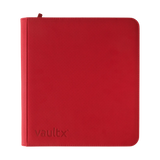 Vault X - eXo-Tec - Premium 12 Pocket Zip Binder XL - Red