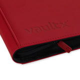 Vault X - eXo-Tec - Premium 12 Pocket Zip Binder XL - Red