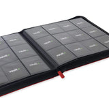 Vault X - eXo-Tec - Premium 12 Pocket Zip Binder XL - Red