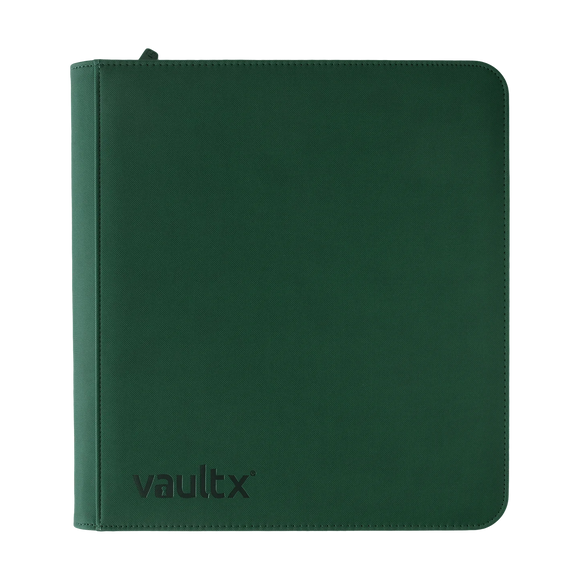 Vault X - eXo-Tec - Premium 12 Pocket Zip Binder XL - Green
