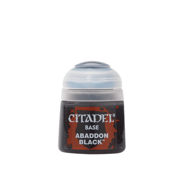 Citadel - Paint - Abaddon Black - 12ml - Base (8093254058231)
